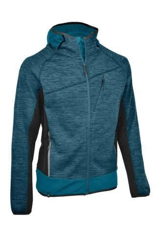 Maul Herzogstand Fleecejacke+Kap. - petrol blue