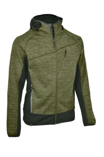 Maul Herzogstand Fleecejacke+Kap. - macaw green