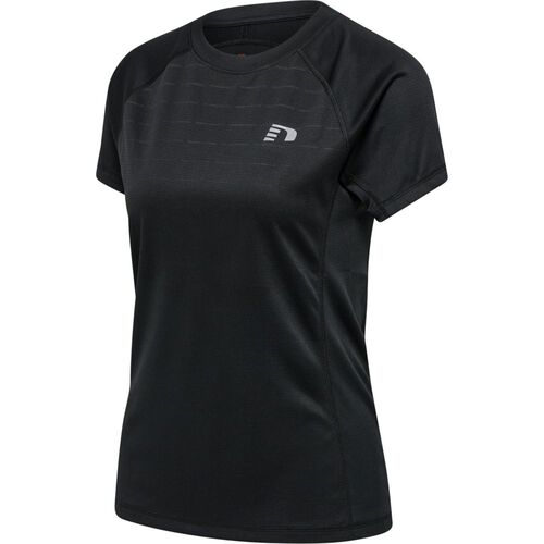 newline nwlLAKELAND T-SHIRT S/S WOMEN - BLACK