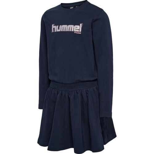 Hummel hmlARIA DRESS L/S - BLACK IRIS