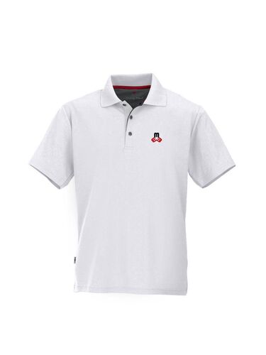 Maul Spiez Fresh - 1/2 Poloshirt - weiss
