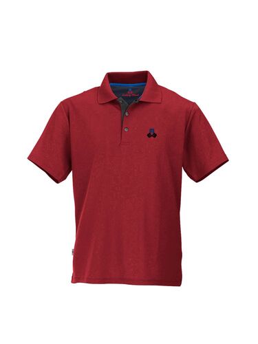 Maul Spiez Fresh - 1/2 Poloshirt - chilli red