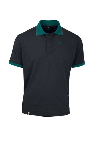 Maul Ares Ii - 1/2 Polohemd - black