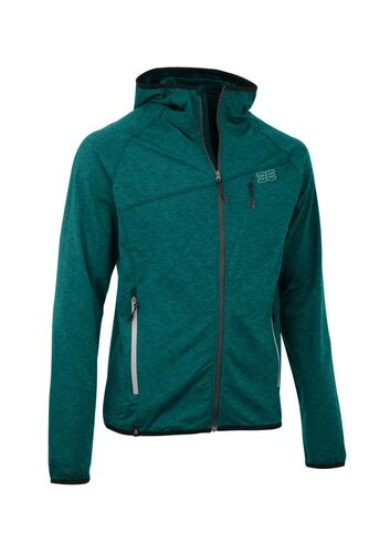 Maul Palinkopf - Fleecejacke.+Kap. - green