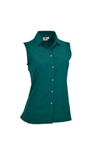 Maul Biggesee - Blusentop-Elastic - green