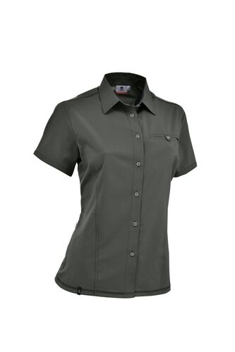 Maul Oria-Sp - 1/2 Bluse El. Uni-Is - dark green