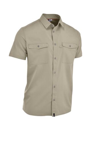 Maul Cordoba-Sp - 1/2 Hemd Elas.Uni-Is - beige