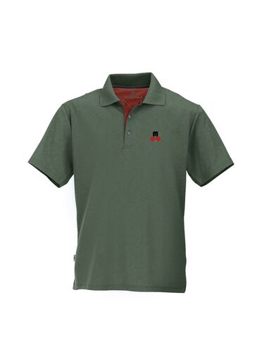 Maul Spiez Fresh - 1/2 Poloshirt - dark green