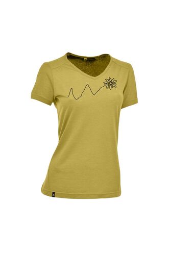 Maul Eifelsteig - 1/2 Funkt.-T-Shir - mocca