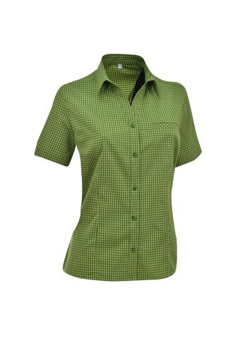 Maul Sandnes Ii - 1/2 Bluse Karo - jasmine green