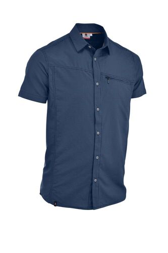 Maul Lechnerkopf Ii - 1/2 Hemd Elas - sky blue