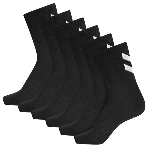 Hummel Hmlchevron 6-Pack Socks - black/black