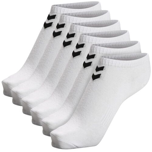 Hummel Hmlchevron 6-Pack Ankle Socks - white/white