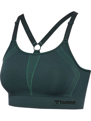 Hummel Hmlmt power seamless sports bra - green gables