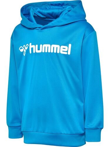 Hummel Hmllogo hoodie kids - diva blue
