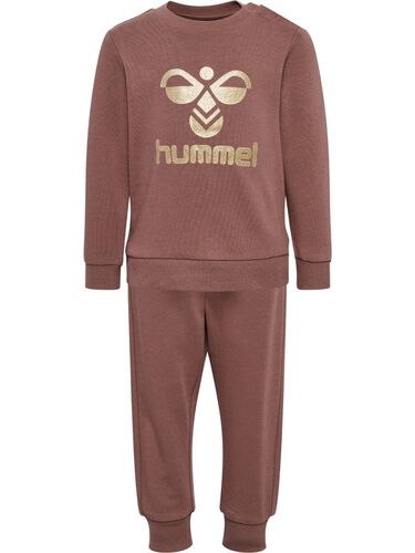 Hummel Hmlarine crewsuit - nutmeg