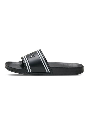 Hummel Pool slide retro - black/white