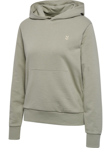 Hummel Hmlpulse w sweat hoodie - seagrass