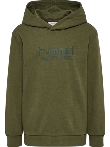 Hummel Hmljr base hoodie - winter moss
