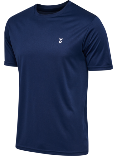 Hummel Hmlpulse training  t-shirt s/s - dress blues