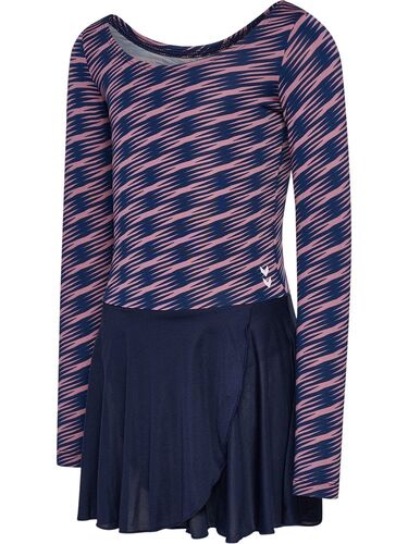 Hummel Hmljr mix gymsuit l/s - wistful mauve