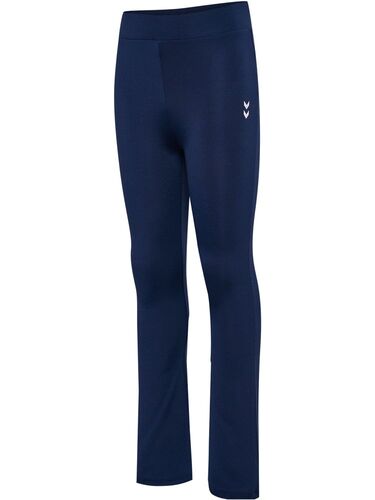 Hummel Hmljr high waist flared tights - black iris