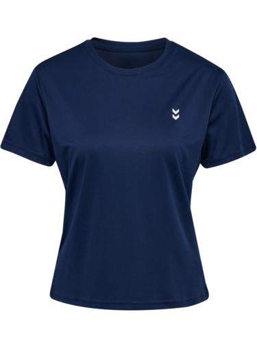 Hummel Hmlpulse training w t-shirt s/s - dress blues