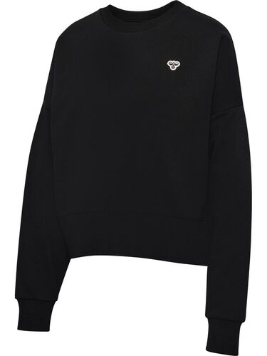 Hummel Hmlboxy w crewneck bee - black