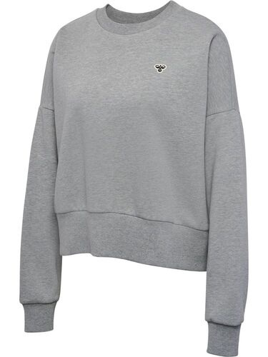 Hummel Hmlboxy w crewneck bee - grey melange