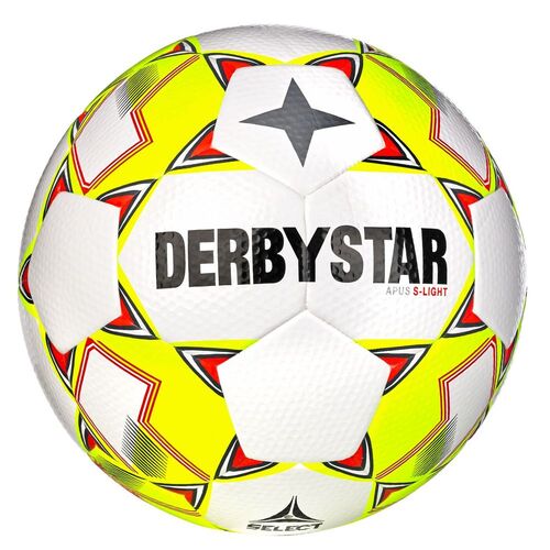 Derbystar Apus S-Light V24 - weiss gelb rot