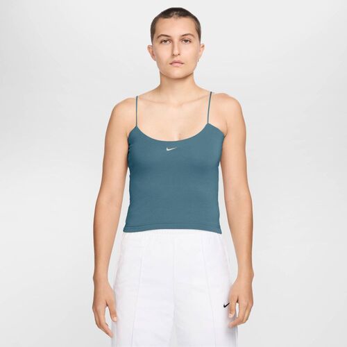Nike W Nsw Nk Chll Knt Cami - smokey blue/sail
