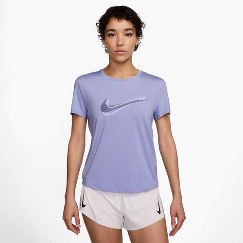 Nike W Nk One Swoosh Hbr Dri-Fit Ss Top Trainingsshirt