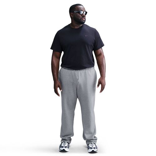 Nike M Nk Club Bb Oh Pant - dk grey heather/lt smoke grey/white