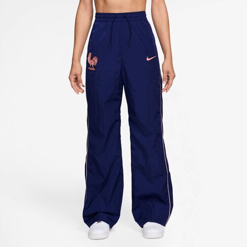 Nike Fff W Nsw Hr Wvn Wr Pant - blue void/blue void/bleached coral
