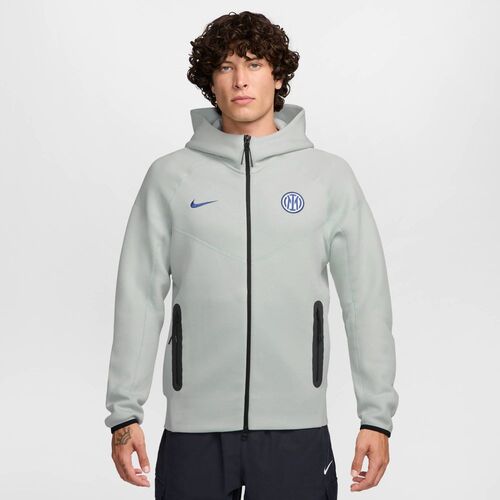Nike Inter Milan NK Tech Fleece Full Zip Winter Hoodie Fu�ballkapuzenpullover