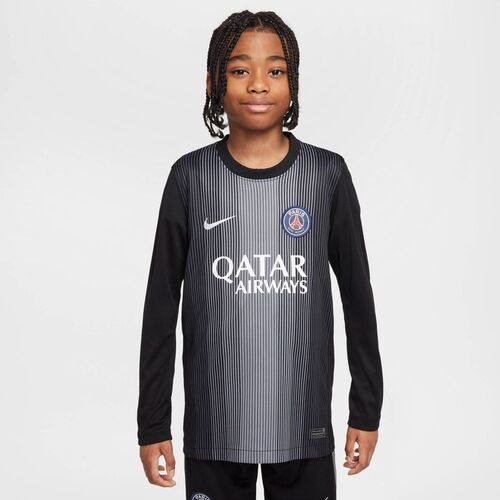 Nike Psg Paris Saint-GermainY Nk Df Stad Jsy Ls Gk - black/smoke grey/white