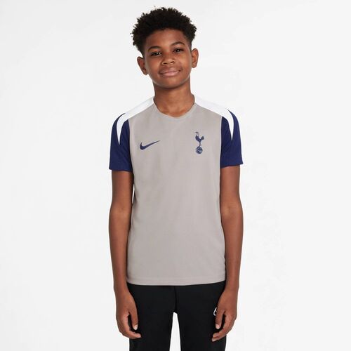 Nike Thfc Y Nk Df Strk Ss Top K - lt iron ore/binary blue/binary blue