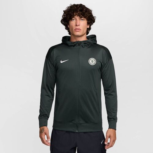 Nike Cfc Mnk Df Strk Hd Trk Jkt K - outdoor green/phantom