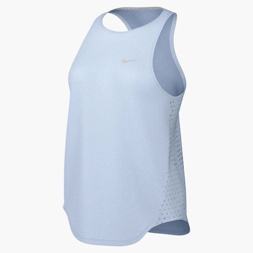 Nike W Nk Tempo Nvlt Df Tank - blue tint/reflective silv