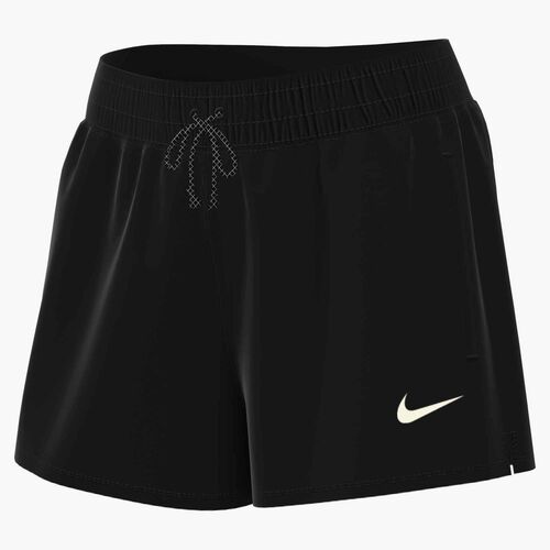 Nike W Nsw Phnx Flc Mr Std Short - black/sail