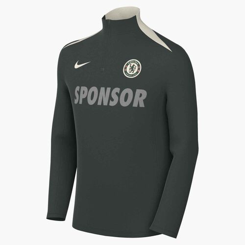 Nike Cfc Lk Nk Df Acdpr Drill Top K - outdoor green/phantom/phantom