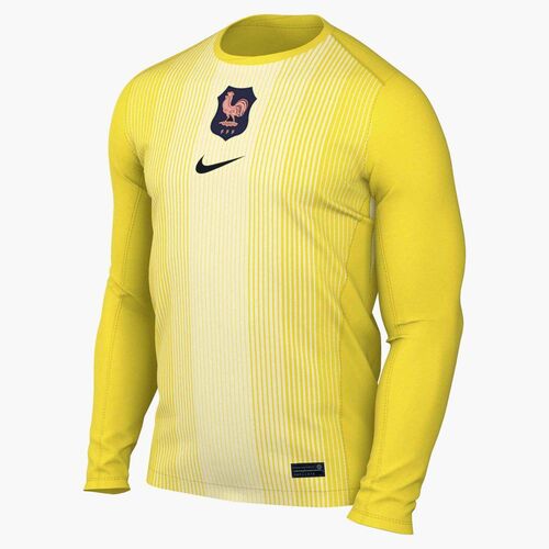 Nike Fff M Nk Df Jsy Ls Stad Gk - lightening/coconut milk/black