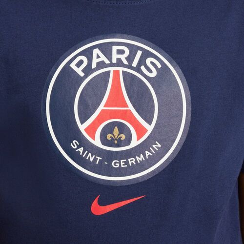 Nike Psg Paris Saint-GermainU Nk Crest Tee - midnight navy