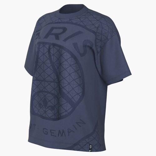 Nike Psg Paris Saint-GermainW Nk Ssnl Print Tee - diffused blue