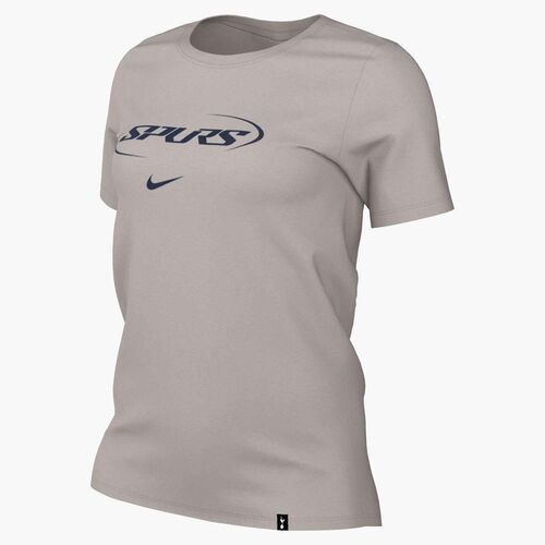 Nike Thfc W Nk Wordmark Tee - lt iron ore