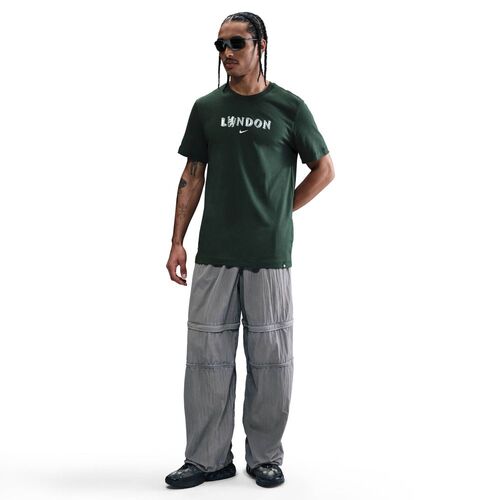 Nike Cfc M Nk Wordmark Tee - outdoor green