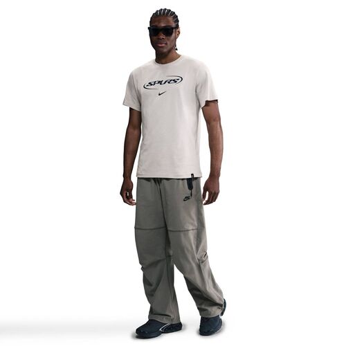 Nike Thfc M Nk Wordmark Tee - lt iron ore