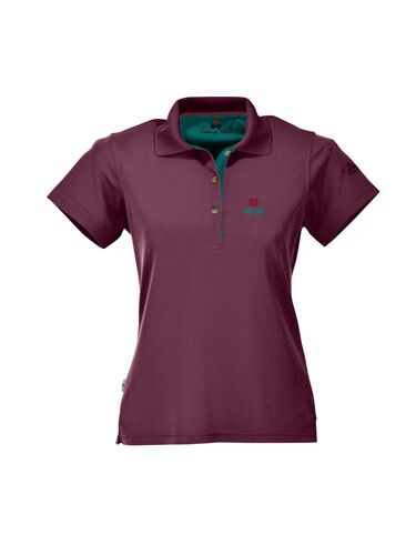 Maul Aeschi Fresh - 1/2 Poloshirt - purple/petrol green