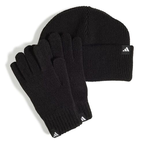 adidas Glove beanie k - black/white
