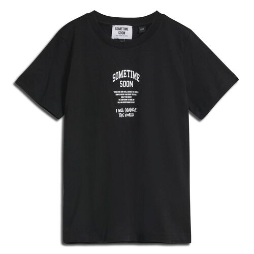 Hummel stmDIMAS T-SHIRT S/S - BLACK - 110 - black
